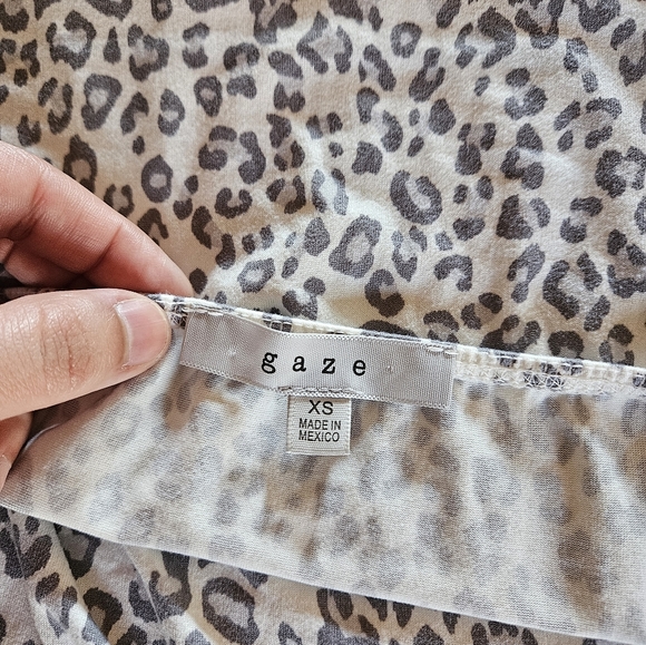 Leopard print crop top - Picture 3 of 3